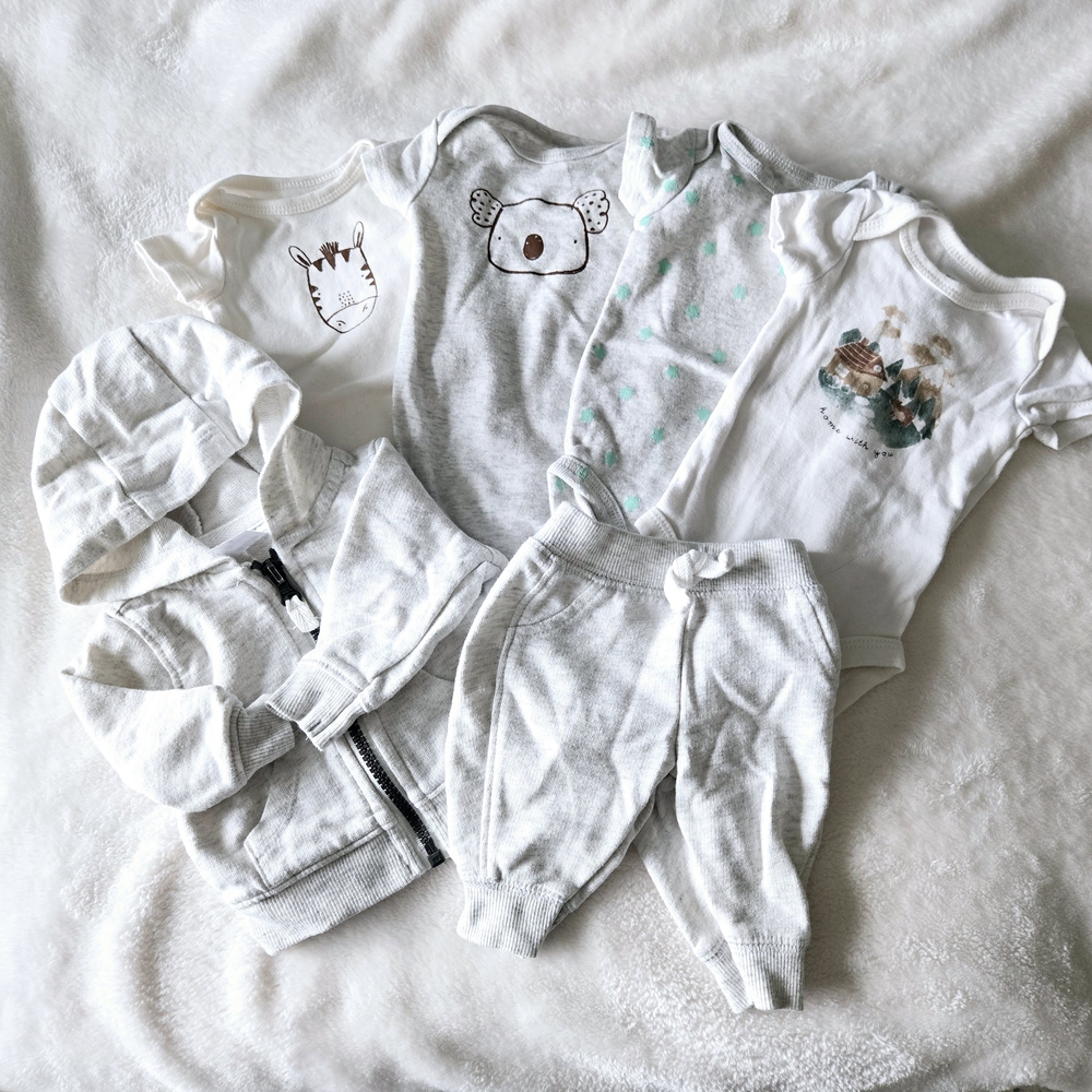 Carter's Newborn Bundle Animal Print